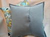 Mod Organics pillow - Gridwork   (back)
