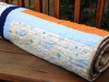 Casper's Quilt:  rolled up!