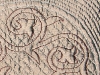 Celtic pillow   close up