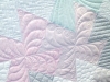 pink baby quilt