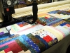 Gammill + log cabin quilt by BQG