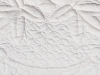 Trapunto pillow   close up